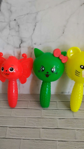 Mainan Bayi Rubber Kerincingan Bunyi Lampu/ Mainan Kerincingan Bunyi Lampu / Mainan Anak Anak