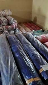 KAIN ATAU BAHAN SPREI METERAN ECER DAN GROSIR MOTIF KARAKTER KUROMI