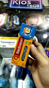 Redoxon Vitamin C + Zinc Rasa Jeruk 10 Tablet