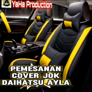 Cover Jok Mobil Brio/Agya/Ayla/Timor Full Set Bisa Request Custom
