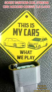 SOKET IGNITION COIL STREAM CRV ACCORD ODESSY 2.0 2.4CC