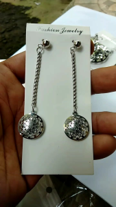 ANTING-ANTING EARING SACRED GEOMETRY STAINLESS STEEL