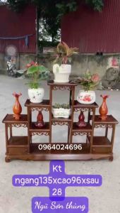 ngũ Sơn thùng gỗ gõ và hương đá ngang 1m35 cao 96 sâu 28