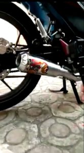 Knalpot Kawahara MX King Full Crom: Desain Sporty & Berkualitas Tinggi