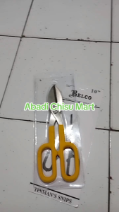 Gunting seng lurus 10 inch Tinman snips Gunting plat besi baja