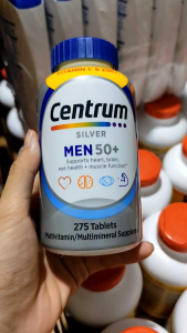 Bổ tổng hợp Centrum Silver Ultra Mens 50+ chai 275 viên từ Mỹ. Vitamin cho đàn ông trên 50 tuổi