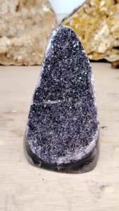 Natural Super High Gred Uruguay Sugar Crystal On Amethyst Druse Ornament RA23