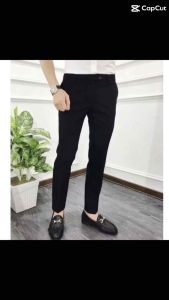 Quần tây âu nam dáng ôm vải co giãn 4 chiều chống nhăn chống xù phong cách trẻ trung Hàn Quốc.