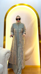 DRESS GAMIS MODE HANUM TERBARU BY ALODY