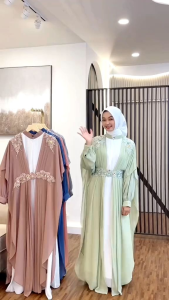 KAFTAN/GAMIS SHAHZEEA/SHAHZEERA FULL PURING BY FIYYA KAFTAN