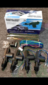 Car Alarm Power Central Door Lock System Control Module Locking Kit