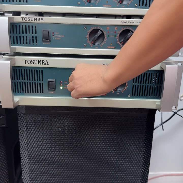 🥇【TOSUNRA】P9500S POWER AMPLIFIER PROFRESSIONAL AMPLIFIER 1100 W*2