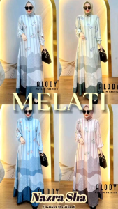 (2oN) ALODI MELATI Baju Dress Gamis Salure Wanita Terbaru Melati Dress by Alody.