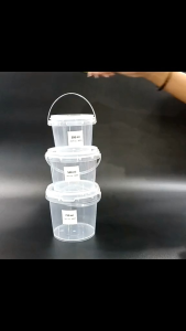 300ml 500ml 750ml Clear Plastic Food Buckets: A Comprehensive Guide