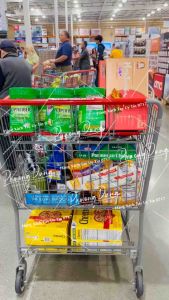 Bánh xốp kem Loacker chuẩn Mỹ minis mix 3 vị crispy hazelnut vanilla chocolate bịch 800g (80 gói bánh)