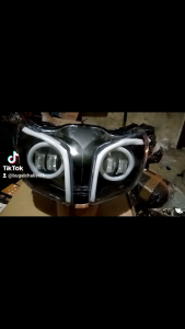 Z Robot Daymaker/ Reflektor Jupiter Z Robot Salib/ Lampu Depan Yamaha Jupiter Z Robot Daymaker Alis