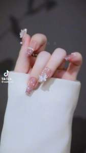 Khay ngọc nửa mix đủ size trang trí Nail siêu đẹp