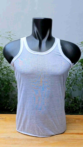 2 PCS Kaos dalam Singlet Pria Cowok Dewasa Remaja Katun 77 Ukuran Allsize Murah