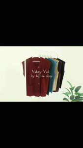 Valery Vest Wanita: Desain Rompi Rajut Kancing Samping