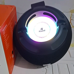 KISONLI G5 Plus Speaker Bluetooth Wireless RGB Colorfull Portable TWS Stereo Bass