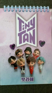 Coloring Pages Tiny Tan K POP BTS Coloring for Kids Gift Souvenir Giveaways for Parties