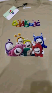 Kaos Distro Anak-Anak ODDBODS lucu Kaos Anak-Anak ODDBODS Usia 2-11TahunFashion Anak-Anak Size XS-XL bahan katun