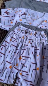 Promo paket hemat baju bayi 30 pcs 0-3 bulan newborn seri Abu