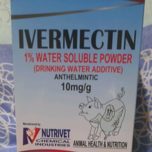 NUTRIVET ANTHELMINTIC AND ANTI PARASITIC AND ANTI MANGE  WATER SOLUBLE POWDER (24×7gms)