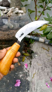 Pisau Raut Bambu Bahan Baja