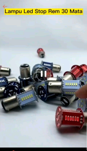 Paket Murah Lampu Stop 30 Led Running 30 Mata Plus 2 Pasang Lampu Sen Jelly Flash/Kedip Cocok Untuk Semua Motor