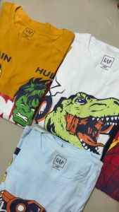 43-70kg VNXK bộ cộc tay quần đùi thun coton đẹp chuẩn hàng xuất khủng long siêu anh hùng cá mập 200