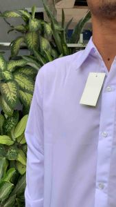 KEMEJA PUTIH POLOS PRIA JUMBO Lengan Panjang Size 5XL 4XL XXXL XXL XL
