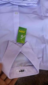 KEMEJA PUTIH POLOS JUMBO Lengan Pendek Size 5XL 4XL XXXL XXL XL