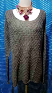 ATASAN WANITA RAJUT GREY(OLD NAVY) 571