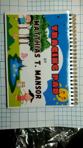 CURSIVE TRACING PAD (ALL-IN-ONE) 100 PAGES (ALPHABET BIG AND SMALL LETTERS NUMBERS NAMES FIRST NAME MIDDLE NAME FULL NAME) FOR BEGINNERS AGES 6 TO 7. PERSONALIZED THICK PAPER (PAKI PM PO ANG NAME FOR NAME TRACING)