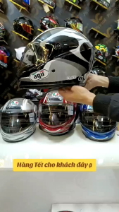 Mũ bảo hiểm full face 1 kính Agu A17-Size L Helmet