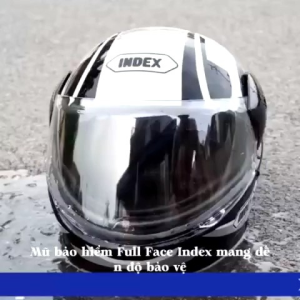 Mũ Bảo Hiểm Index Fullface – Bảo Vệ Toàn Diện Phong Cách Cá Tính