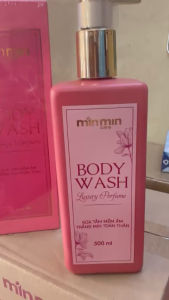 (Chính hãng) Sữa tắm Minmin care luxury perfume 500ml sạch sâu mềm mịn thơm lâu không bết rít