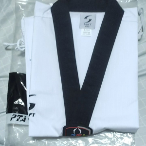 SHIFT TAEKWONDO ELITE BLACK COLLAR (BELT NOT INCLUDED)