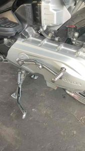 iconblue88 Selahan Engkolan Kick Starter Model Beat Karbu Old Lama Warna Chrome Untuk Honda/Yamaha