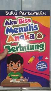 buku pertamaku aku bisa menulis angka & berhitung 32 halaman(15×24cm)
