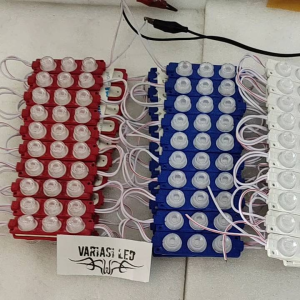 Lampu LED Modul 3 Mata SMD DC 12V/24V