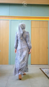 DYN - Wilona Dress DYN CLOTHINGLINE Gamis Rayon Premium Motif Printing