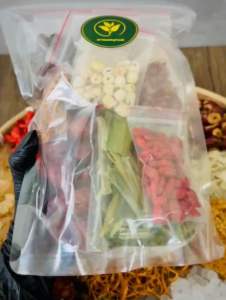 Set Nguyên Liệu Chè Dưỡng Nhan Quế Hoa 14 vị NGUYÊN LIỆU LOẠI 1 SET 900 GR - nấu 20-25 chén. Chè Dưỡng Nhan Tuyết Yến thơm ngon bổ dưỡng