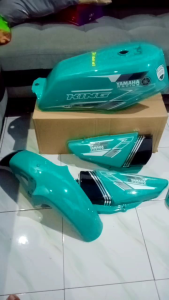 COVER BODY BODI FULLSET RX KING WARNA TOSCA SET STIKER TRANPARAN