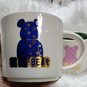 กาแฟแก้วเซรามิค 350 ml ขนาด เรียบร้อยและเข้มข้น ของฝาก ของชำร่วย ของจับฉลาก