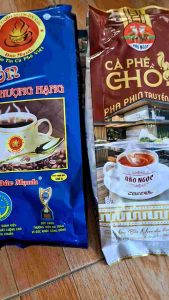 combo cà phê pha phim chồn thượng hạn +cà phê chồn truyền thống gói 500g trộn đều pha chung cho ra ly cà phê thơm ngon đậm đà đến từng giọt