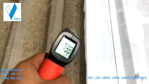 VMIX COOL - Phủ chống nóng và chống thấm mái tole kim loại