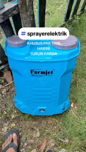 Semprot Elektrik 138liter Pertanian 16 Liter - Semprotan Kuat merk farmjet Bahan Bagus Anti Karat