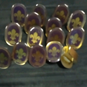 RING HASDUK OVAL LAPIS RESIN